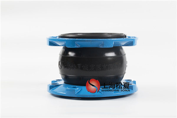 DN150球墨法蘭NRB材質橡膠軟接頭耐油性好